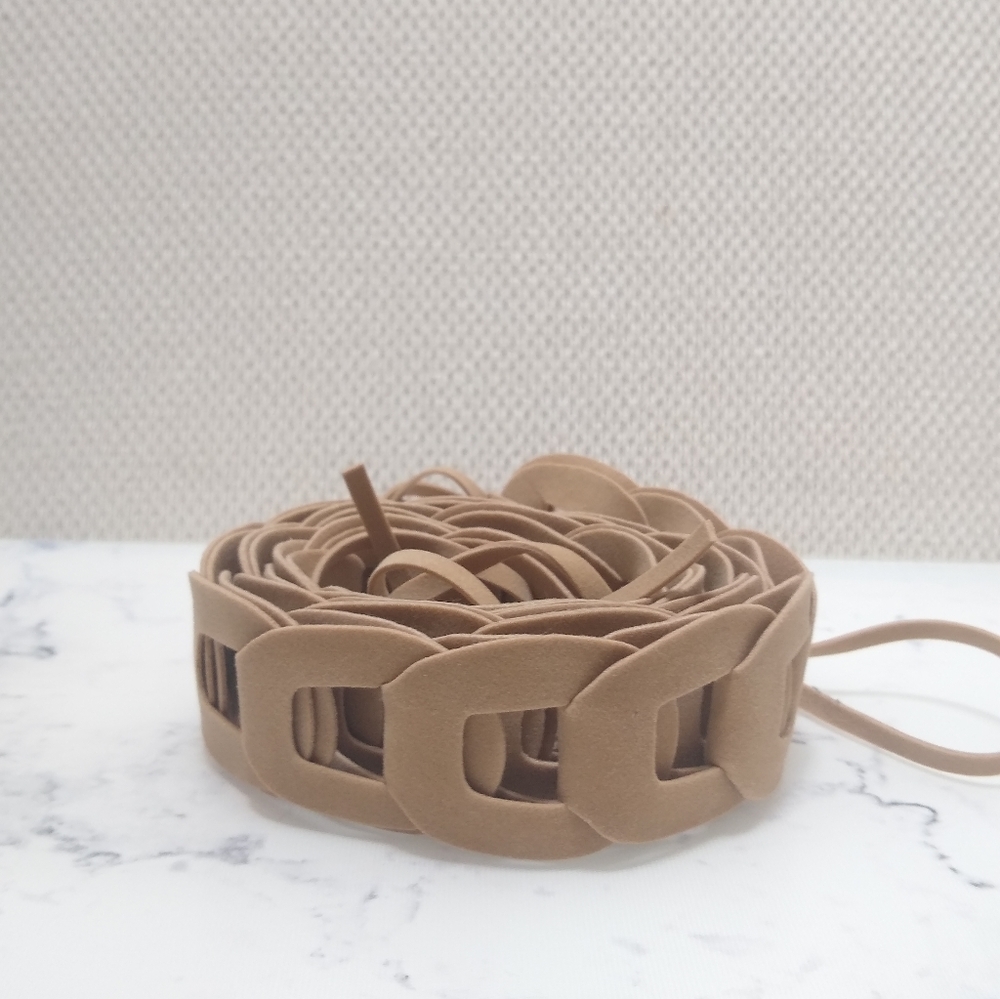 Vintage 90s Link Tie Belt